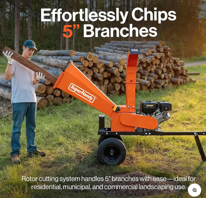 How to Operate a Tow Behind Wood Chipper Safely