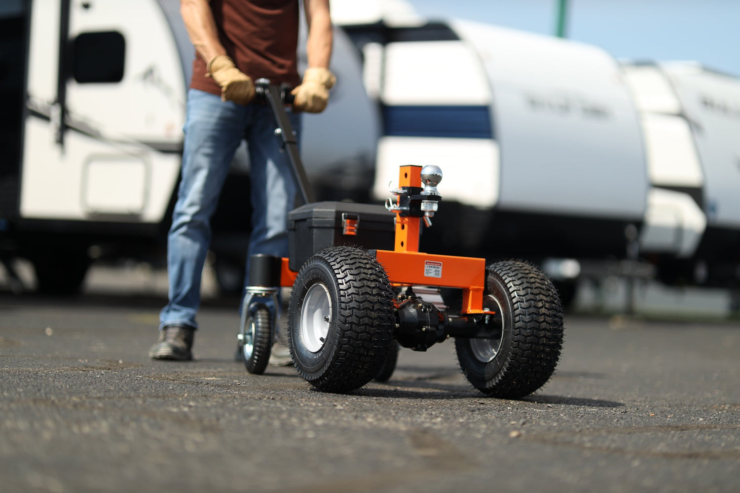 How to Move Your Trailer Easily Using SuperHandy and Goodyear Electric Trailer Dollies