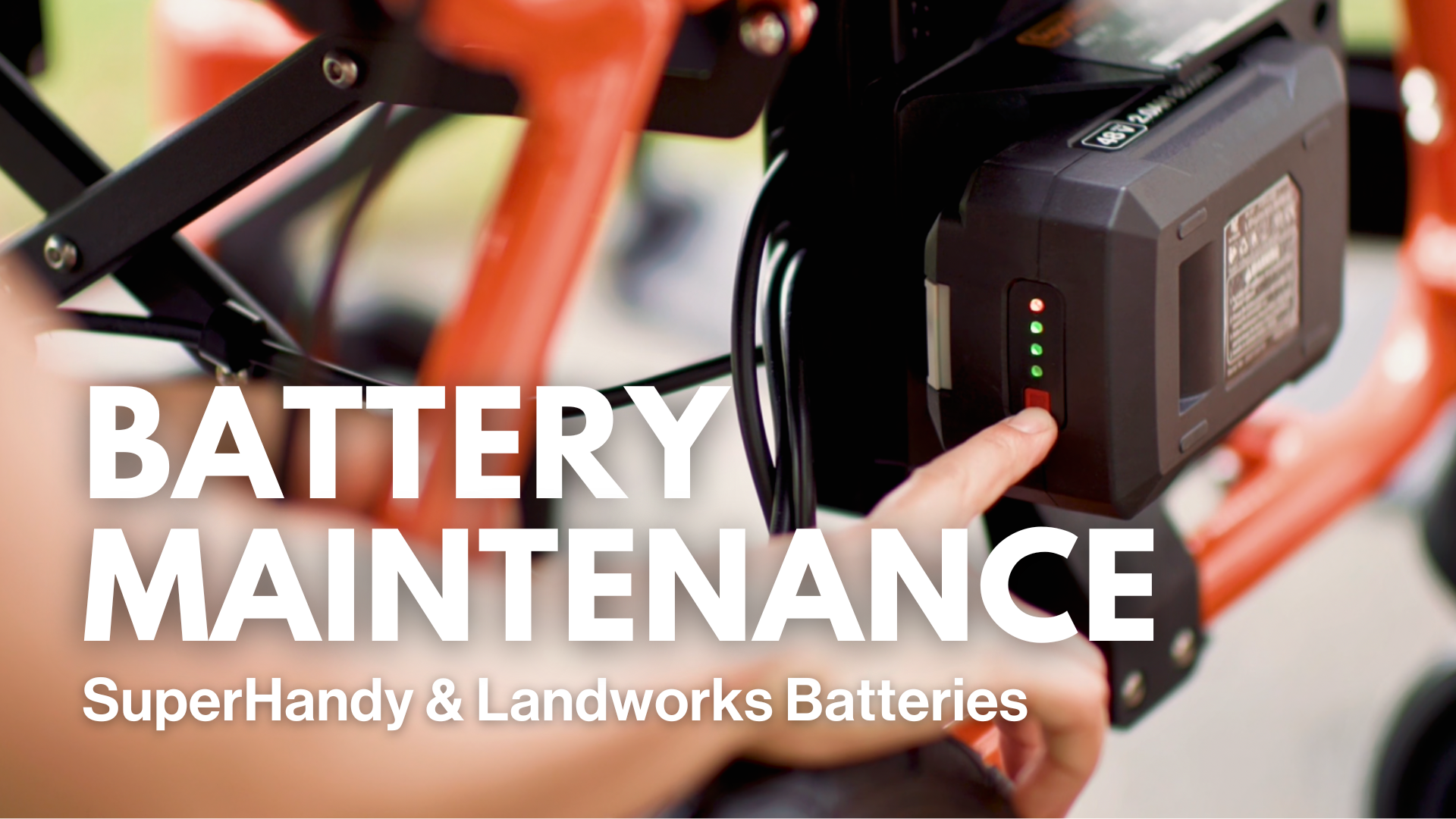 SuperHandy Battery Care: Maximize Your Tools and Mobility Devices