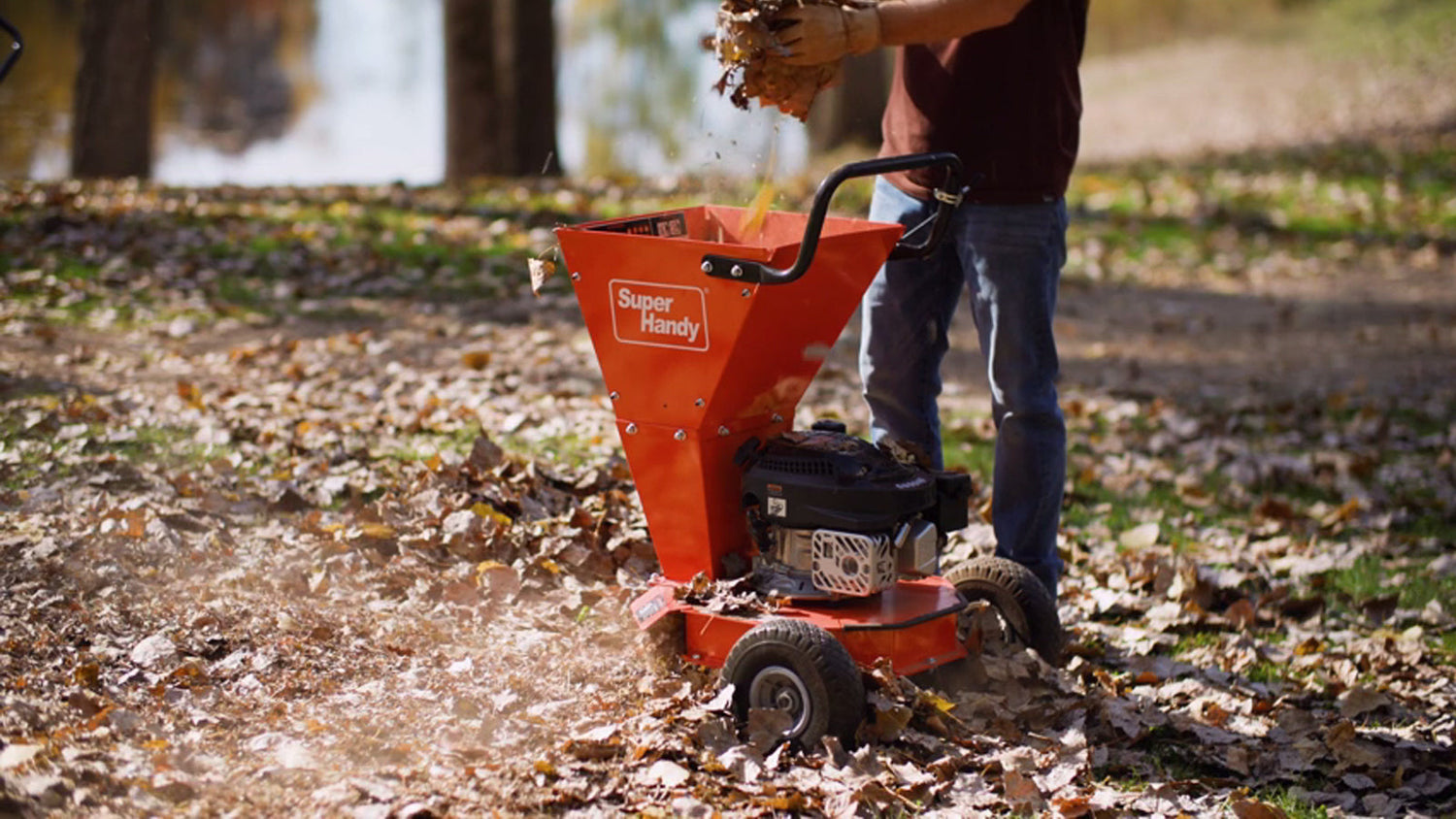 SuperHandy Leaf mulcher