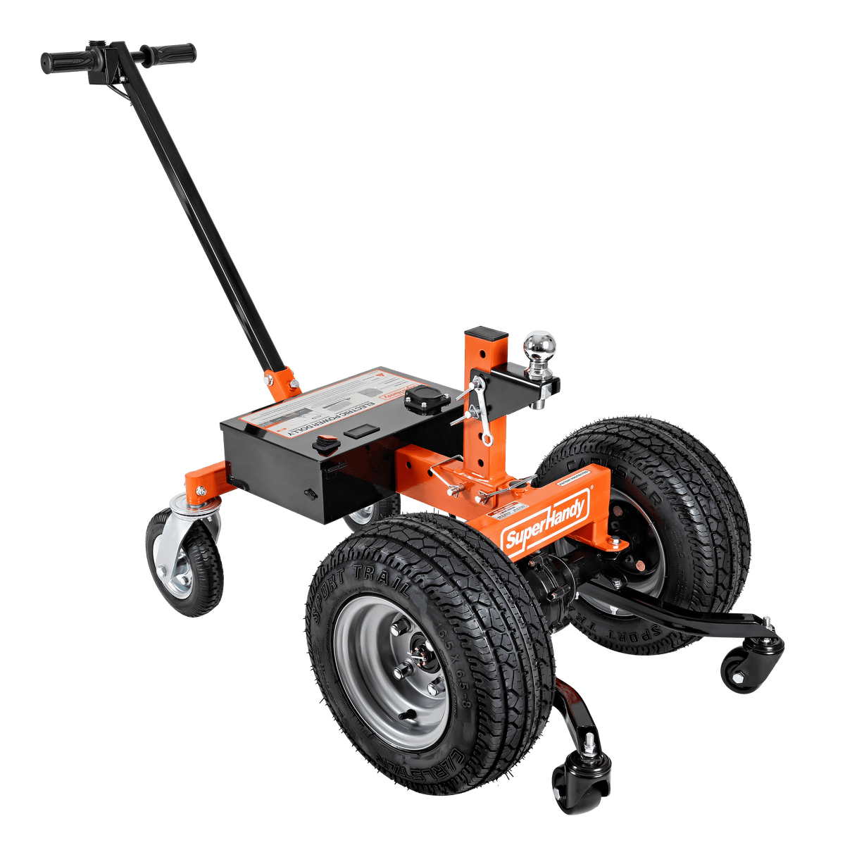 SuperHandy Electric Trailer Dolly - 24V 9Ah Battery, 5000 Lb Towing Capacity