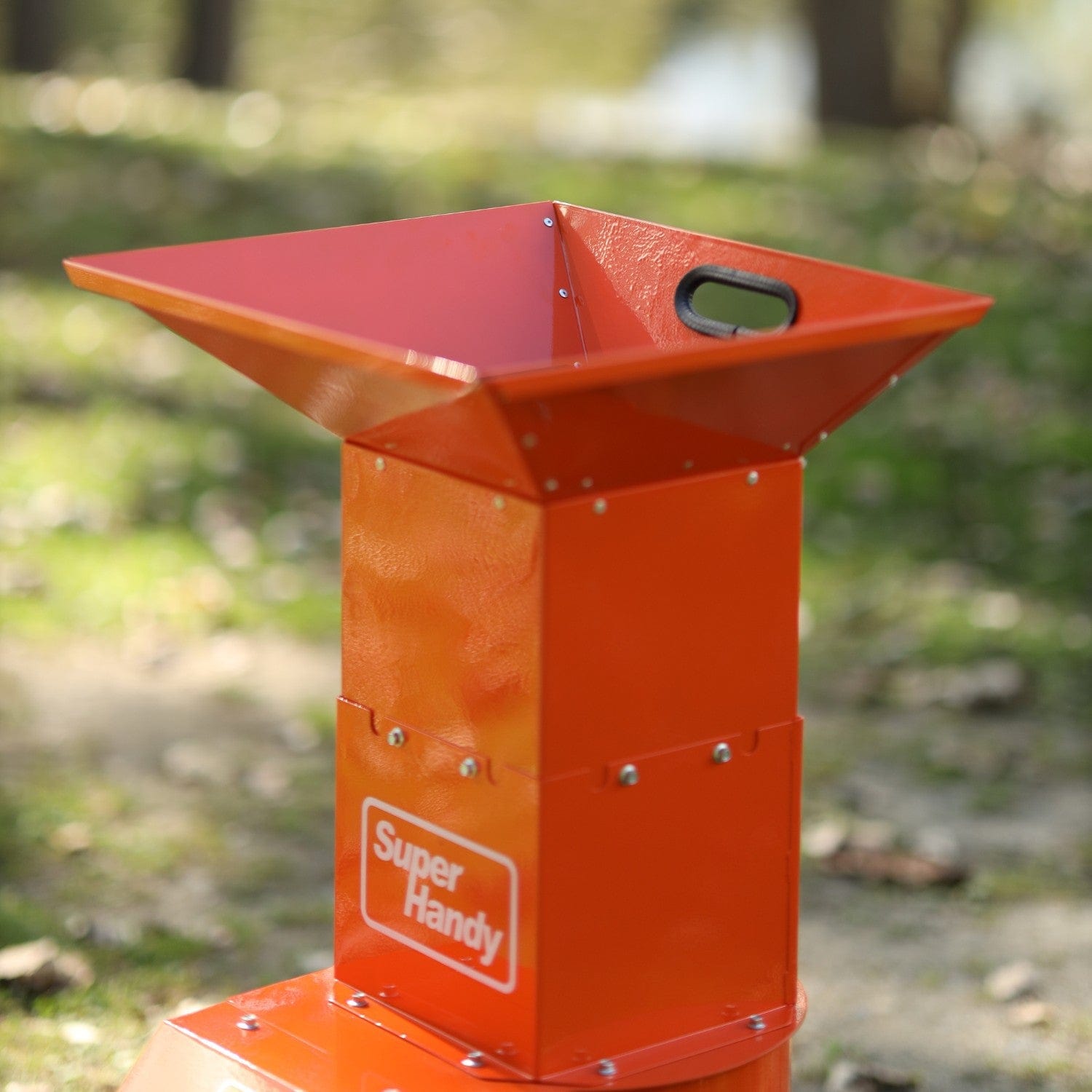 SuperHandy Electric Leaf Mulcher - 120V Corded, 11" Heavy Duty Blades, Steel Housing Body