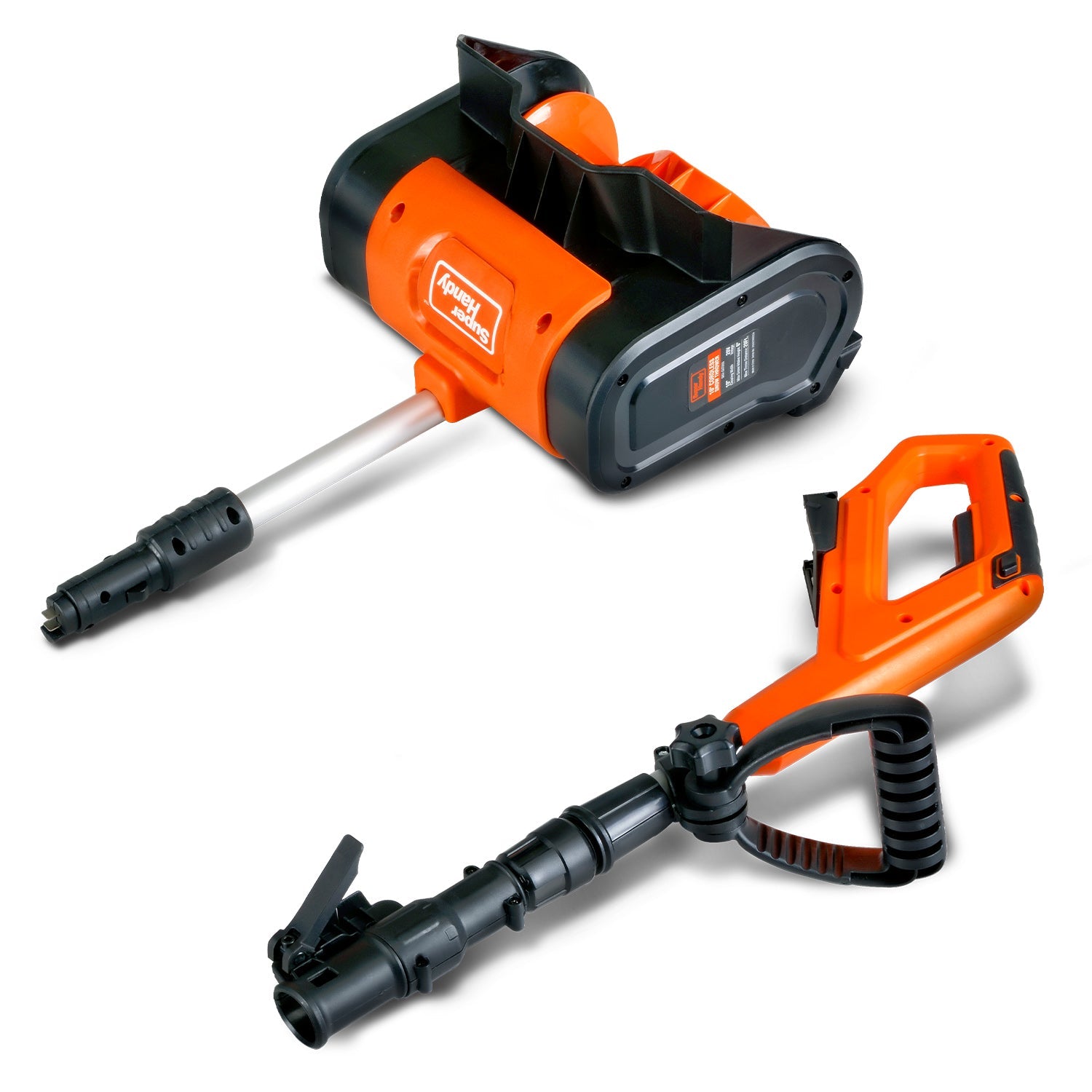 SuperHandy Electric Snow Thrower - 20V 2Ah Battery, 10" Clearing Width