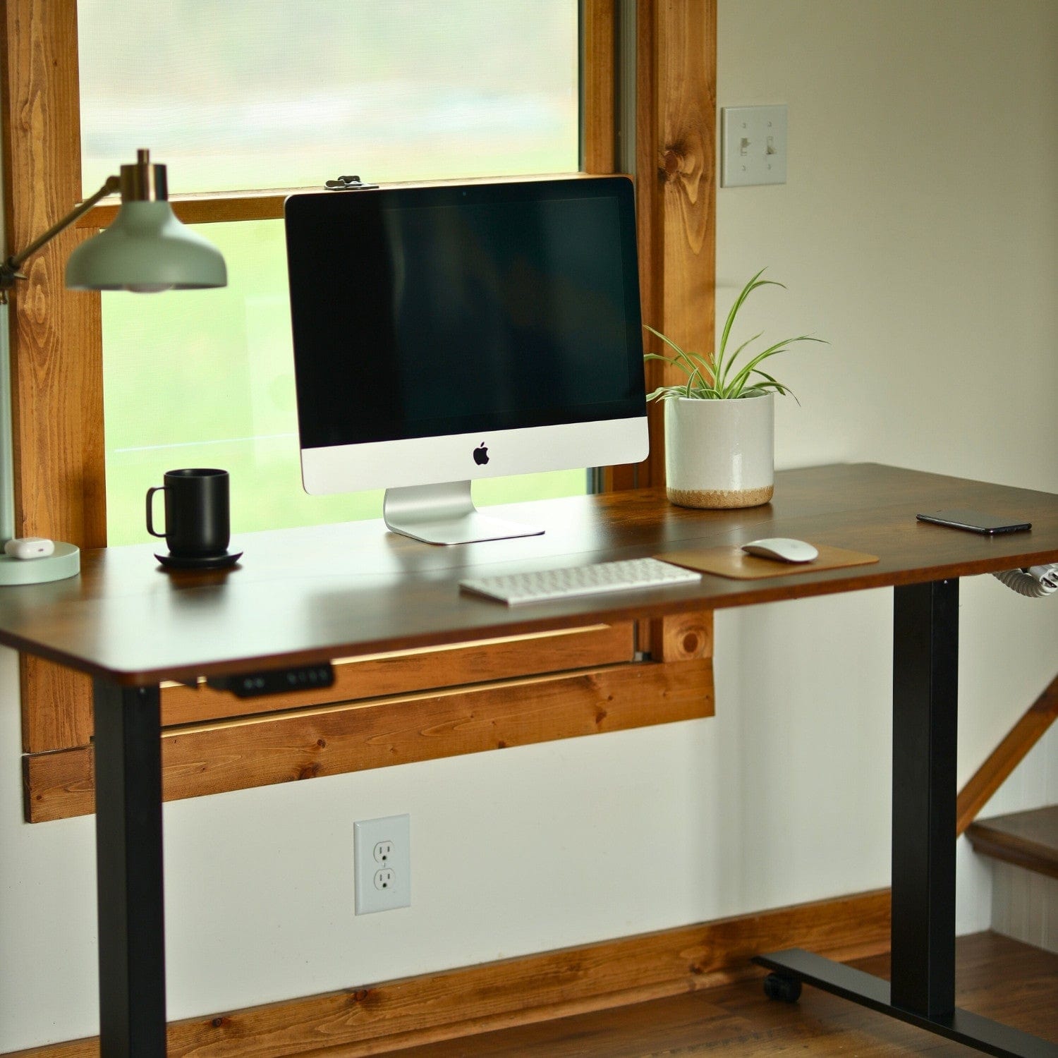 SuperHandy Electric Standing Desk - 63" Width x 30" Depth