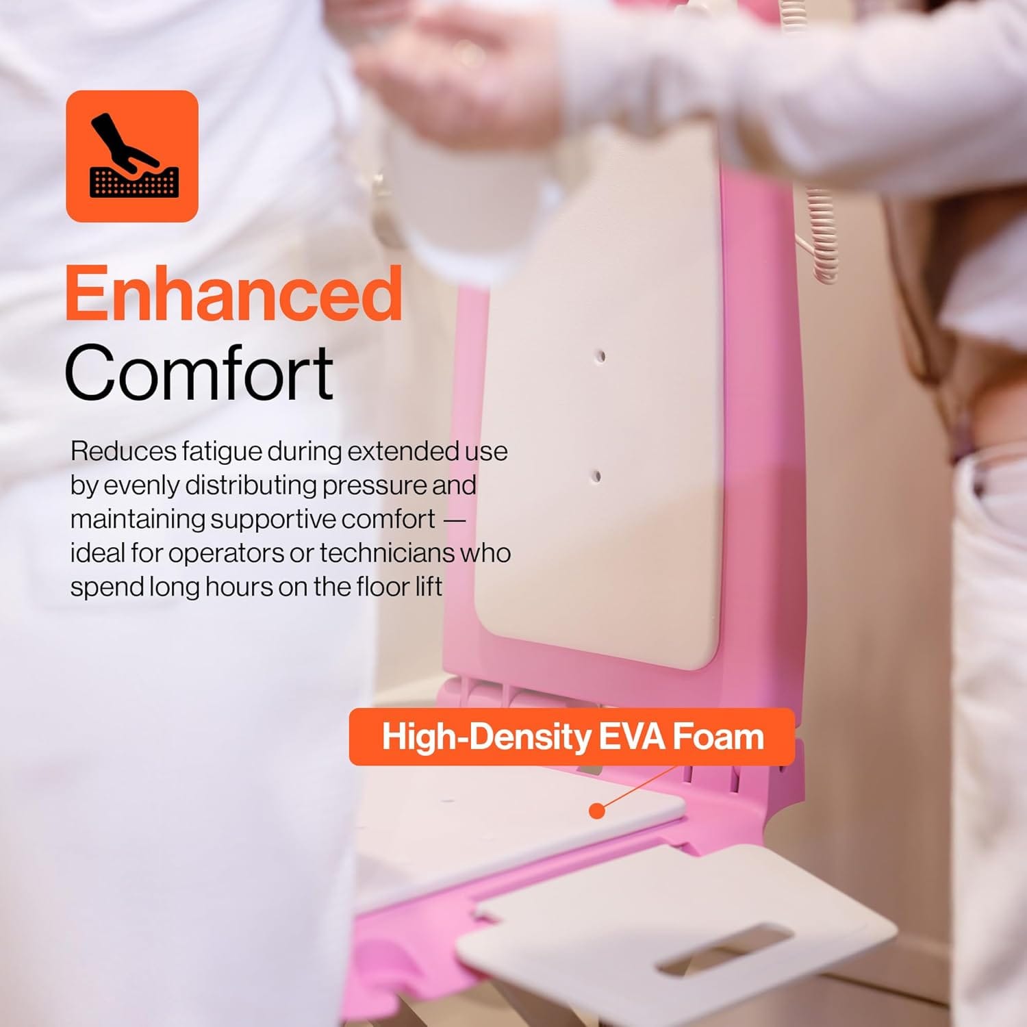 SuperHandy - Outdoor Tools & Mobility SuperHandy EVA Cushion Pad for Portable Floor & Bath Lift (Model GUT170 Compatible)