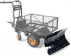 SuperHandy - Outdoor Tools & Mobility SuperHandy Snow Plow Blade Attachment – Compatible with Electric Utility Carts GUO095 GUO122