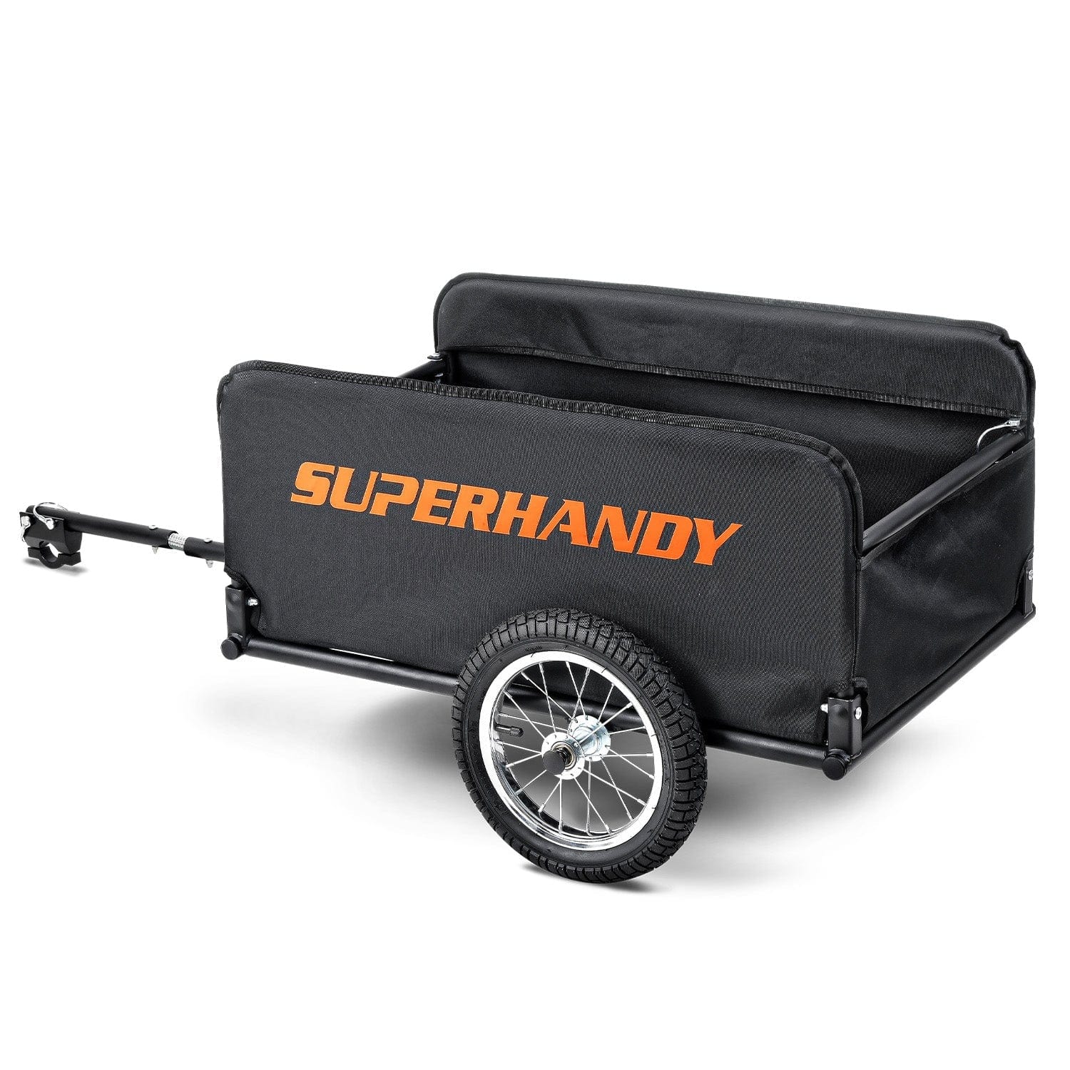 SuperHandy Scooter Cargo Trailer - 155 lbs Capacity, Lightweight, Tool Free Assembly