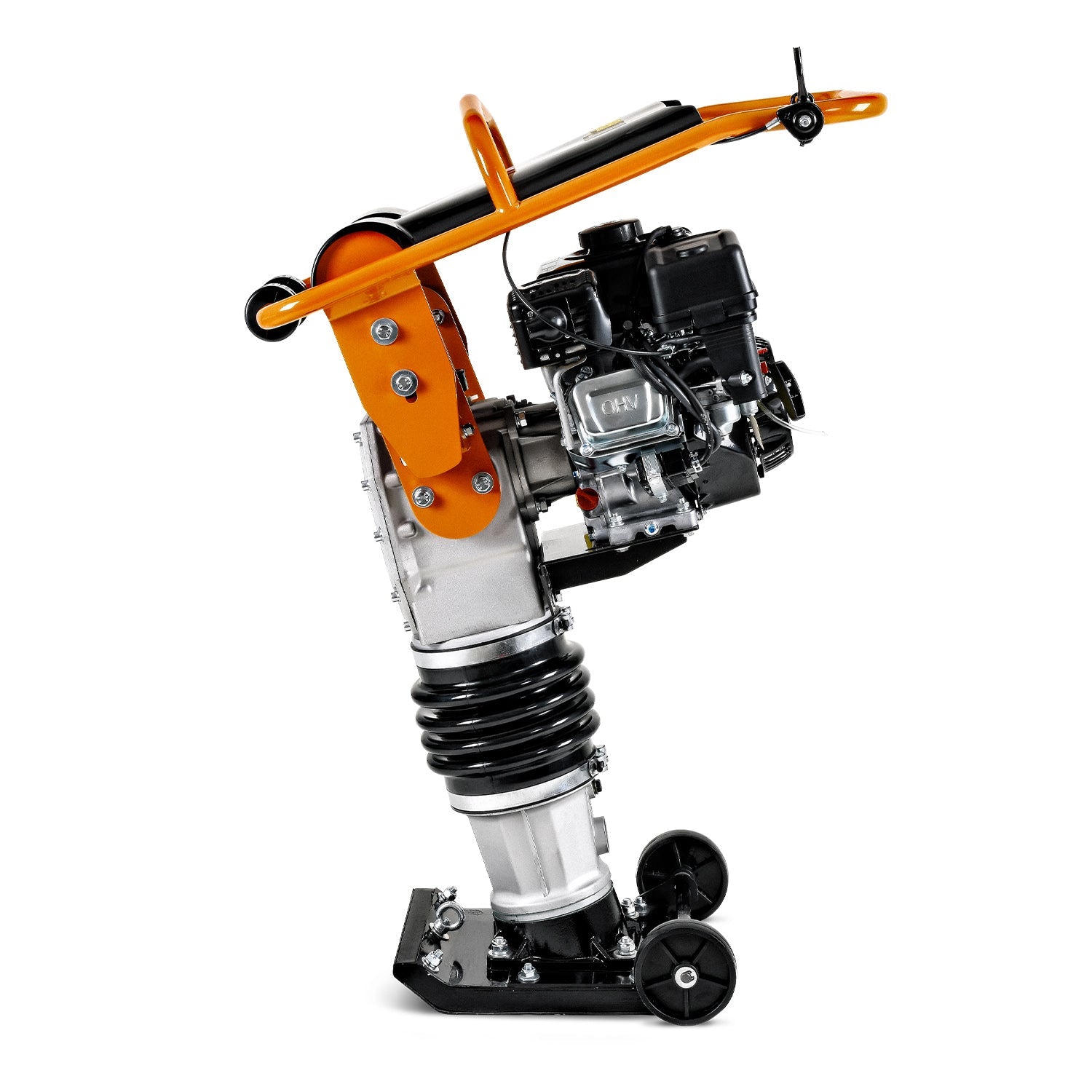 SuperHandy Tamping Rammer Pro - 7HP 209CC Gas Engine High Impact Soil Compaction