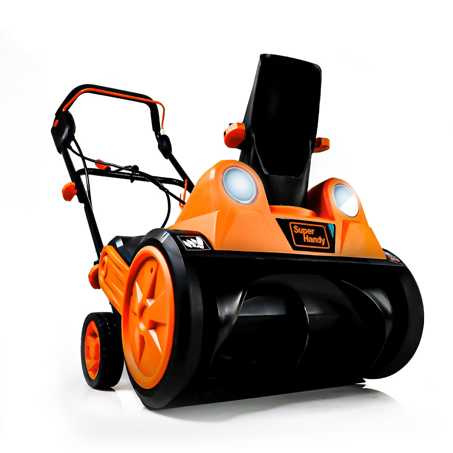 SuperHandy Walk-Behind Electric Snow Blower - 120V Corded, 10" Clearing Depth
