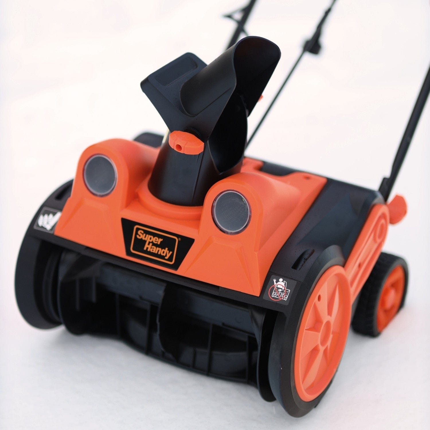 SuperHandy Walk-Behind Electric Snow Blower - 120V Corded, 10" Clearing Depth