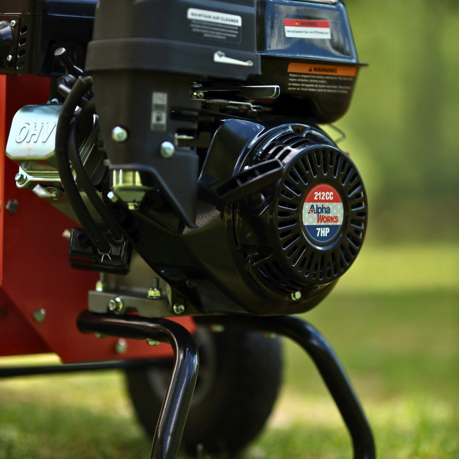 SuperHandy Wood Chipper Mini - 7HP 212CC, 3" Max Branch Capacity