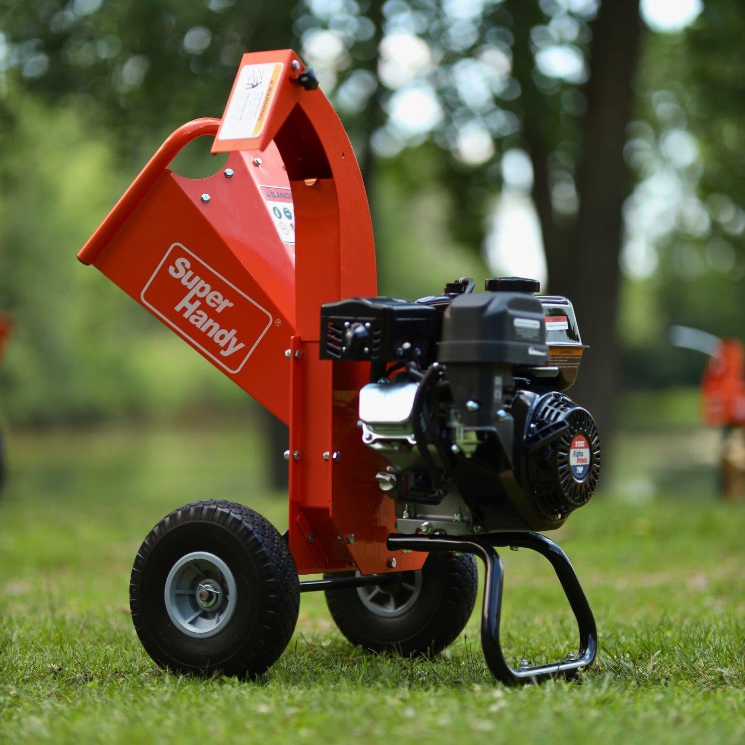 SuperHandy Wood Chipper Mini - 7HP 212CC, 3" Max Branch Capacity