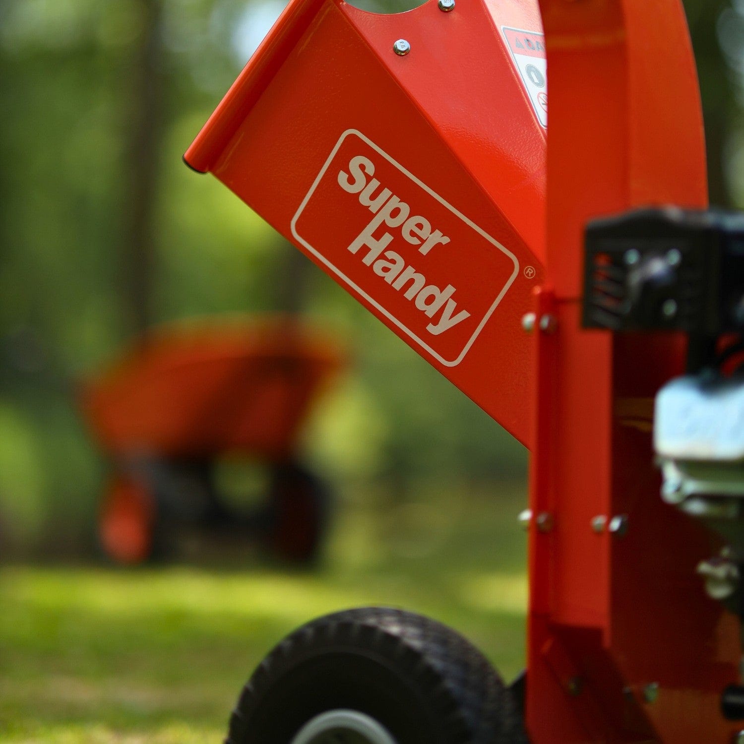 SuperHandy Wood Chipper Mini - 7HP 212CC, 3" Max Branch Capacity