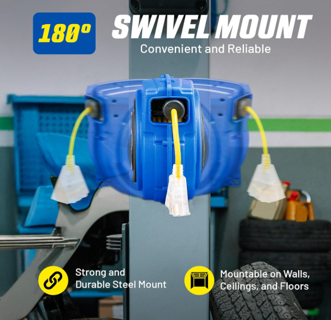 Electric Cord Reel Solutions for Mess-Free Workshops