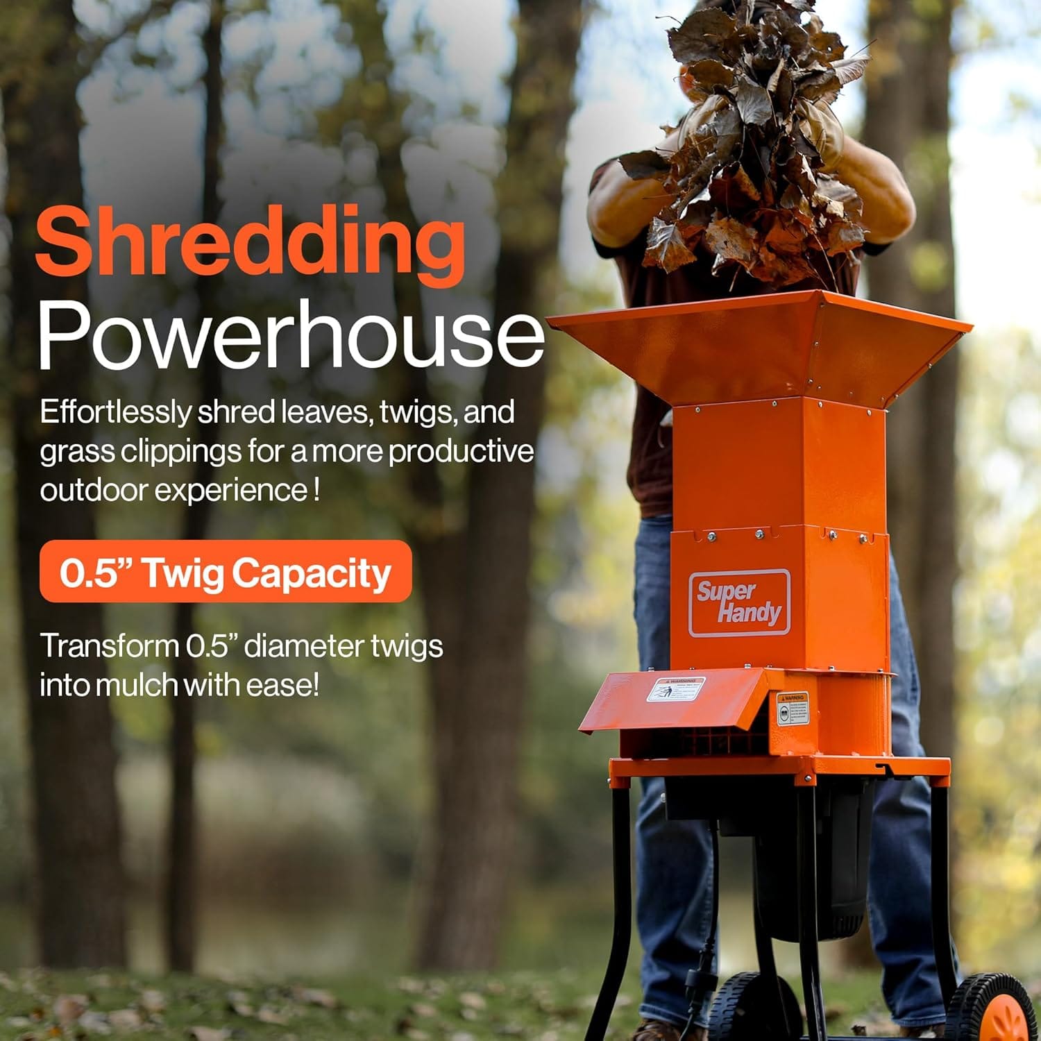 Beyond Disposal: How the SuperHandy Leaf Mulcher Transforms Yard Waste into Garden Gold