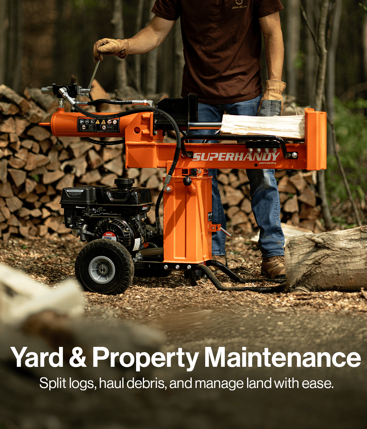 From Farmhouse to Firewood: How a Gas Power Log Splitter Transformed Our Winter Prep