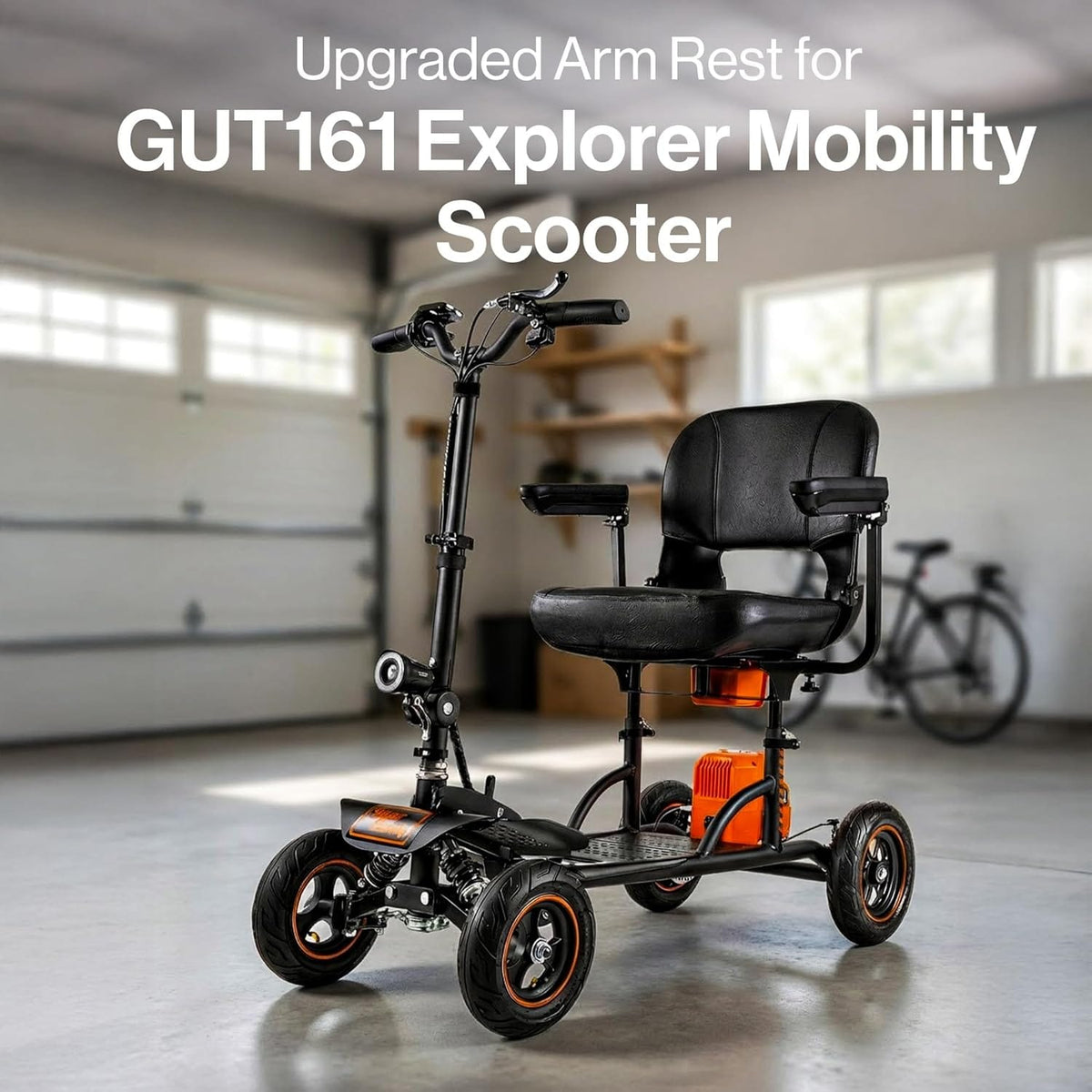 Mobility Scooter for Visiting Grandchildren