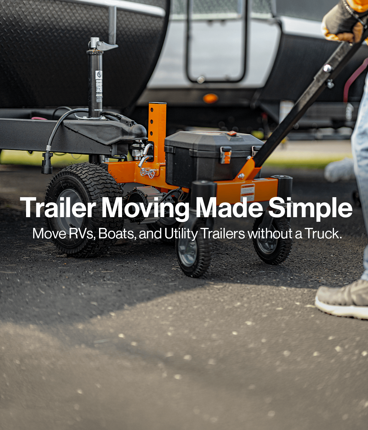 Case Study: How John Increased His RV Storage Efficiency with a Trailer Dolly Mover