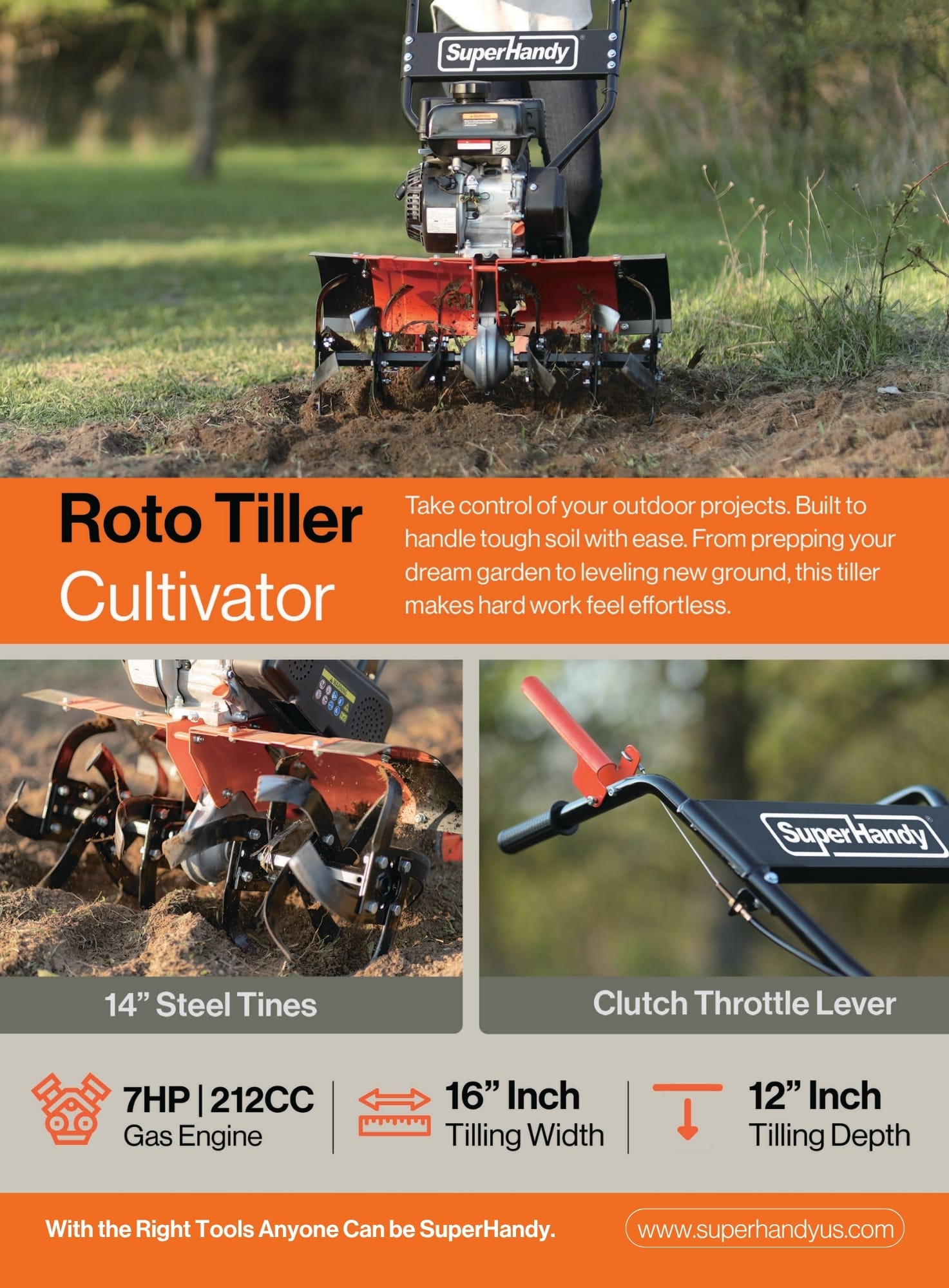 SuperHandy Outdoor Power Equipment Catalog