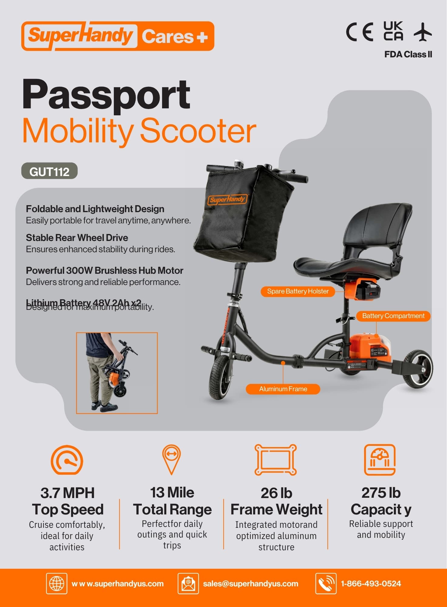 SuperHandy Mobility Scooters