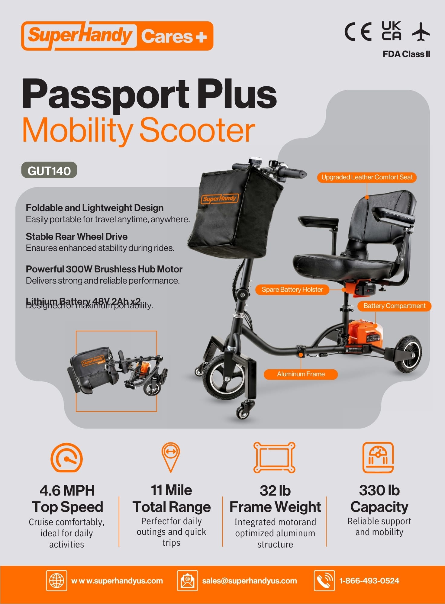 SuperHandy Mobility Scooters