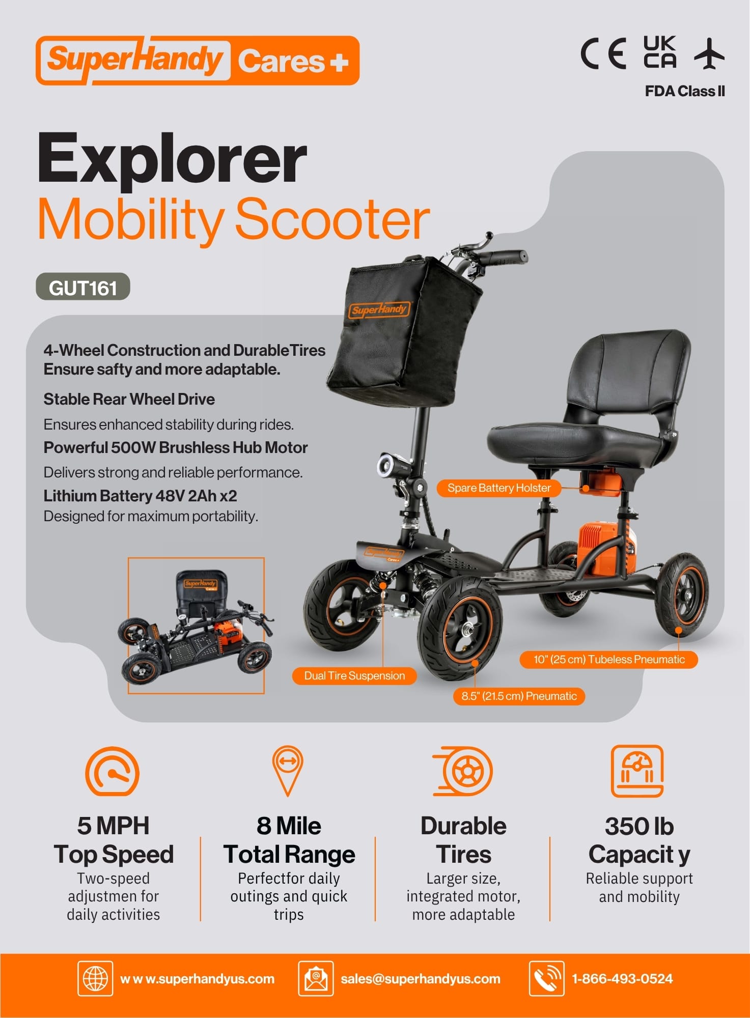 SuperHandy Mobility Scooters