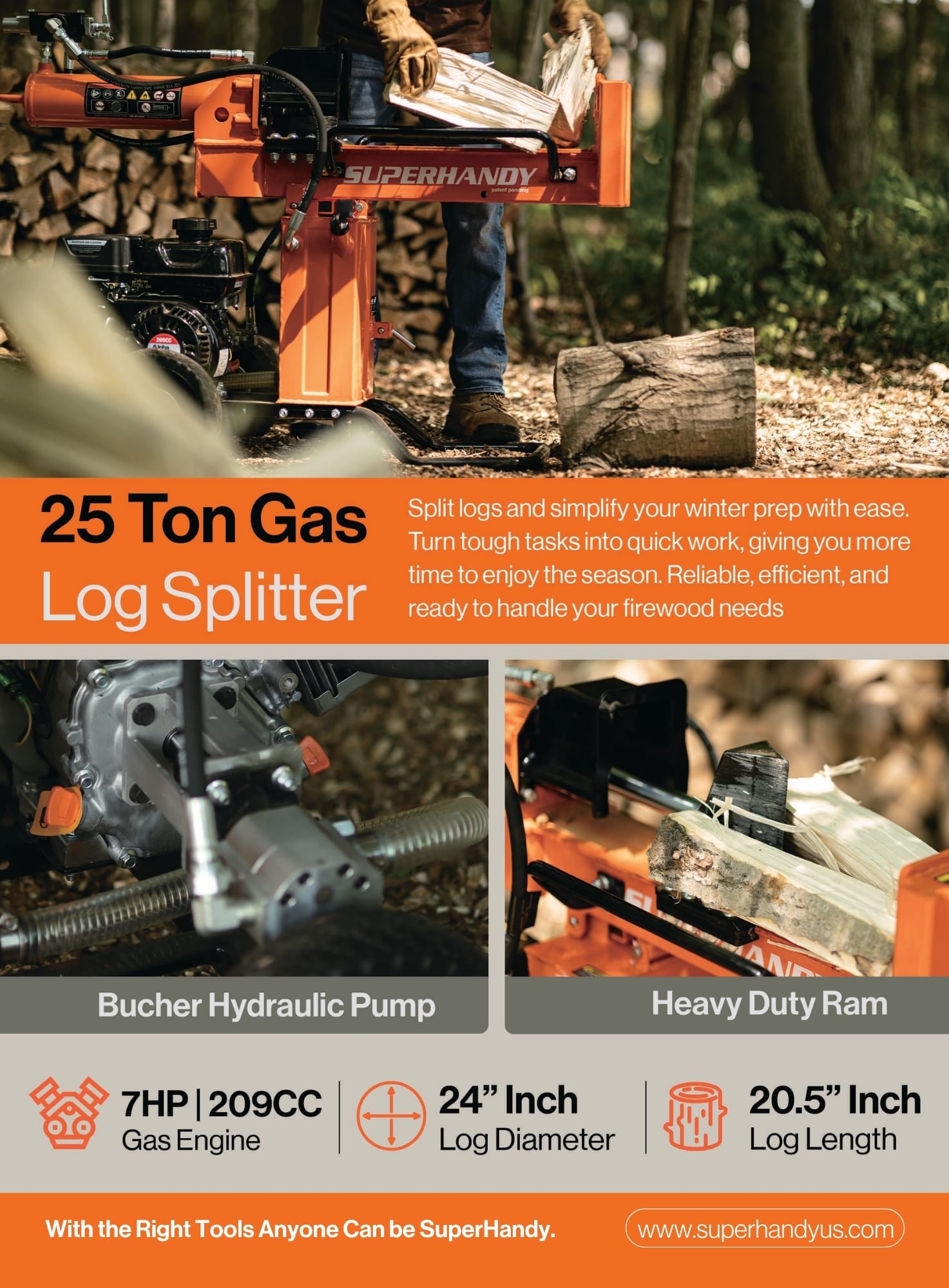 SuperHandy Outdoor Power Equipment Catalog