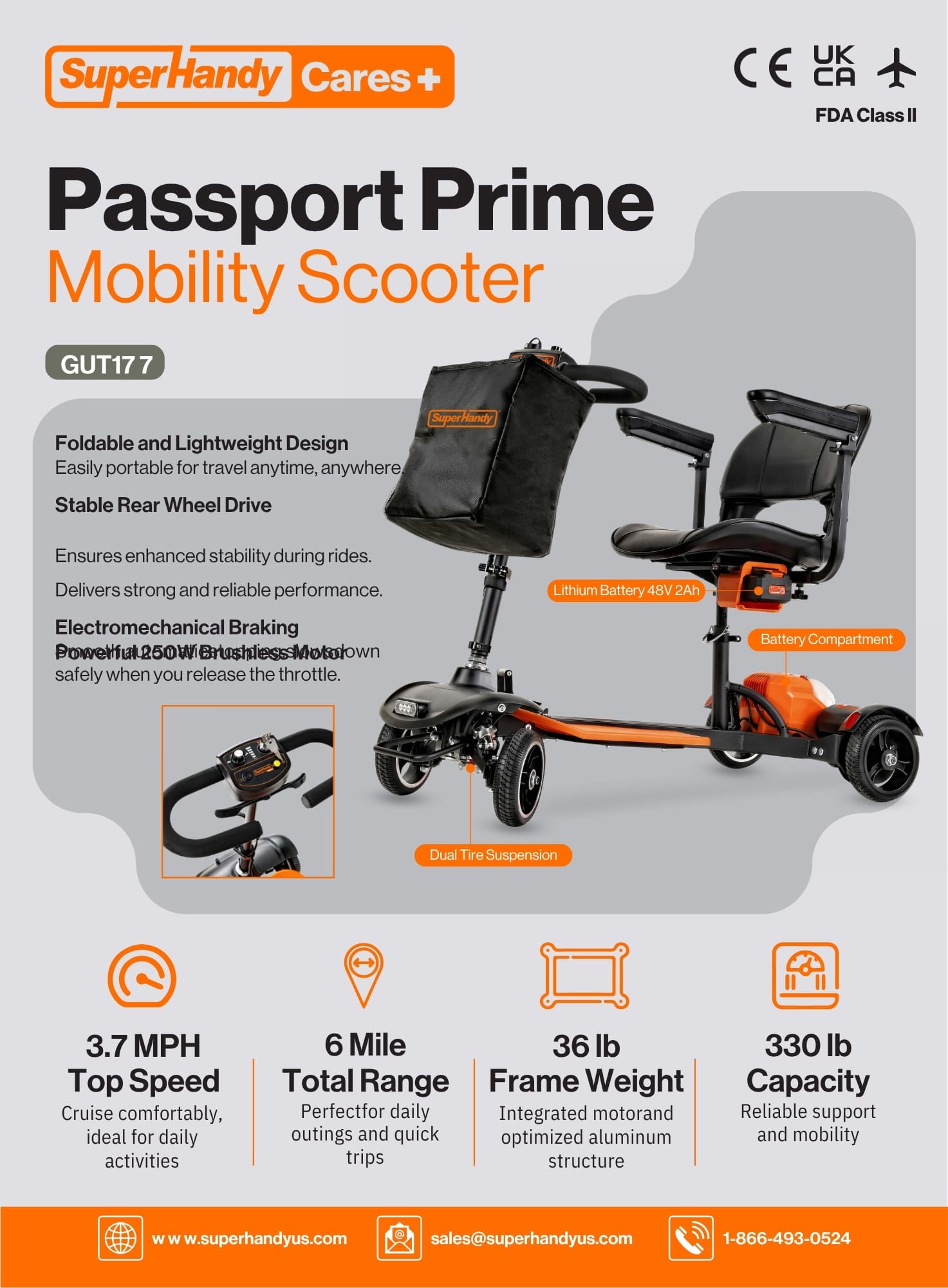 SuperHandy Mobility Scooters