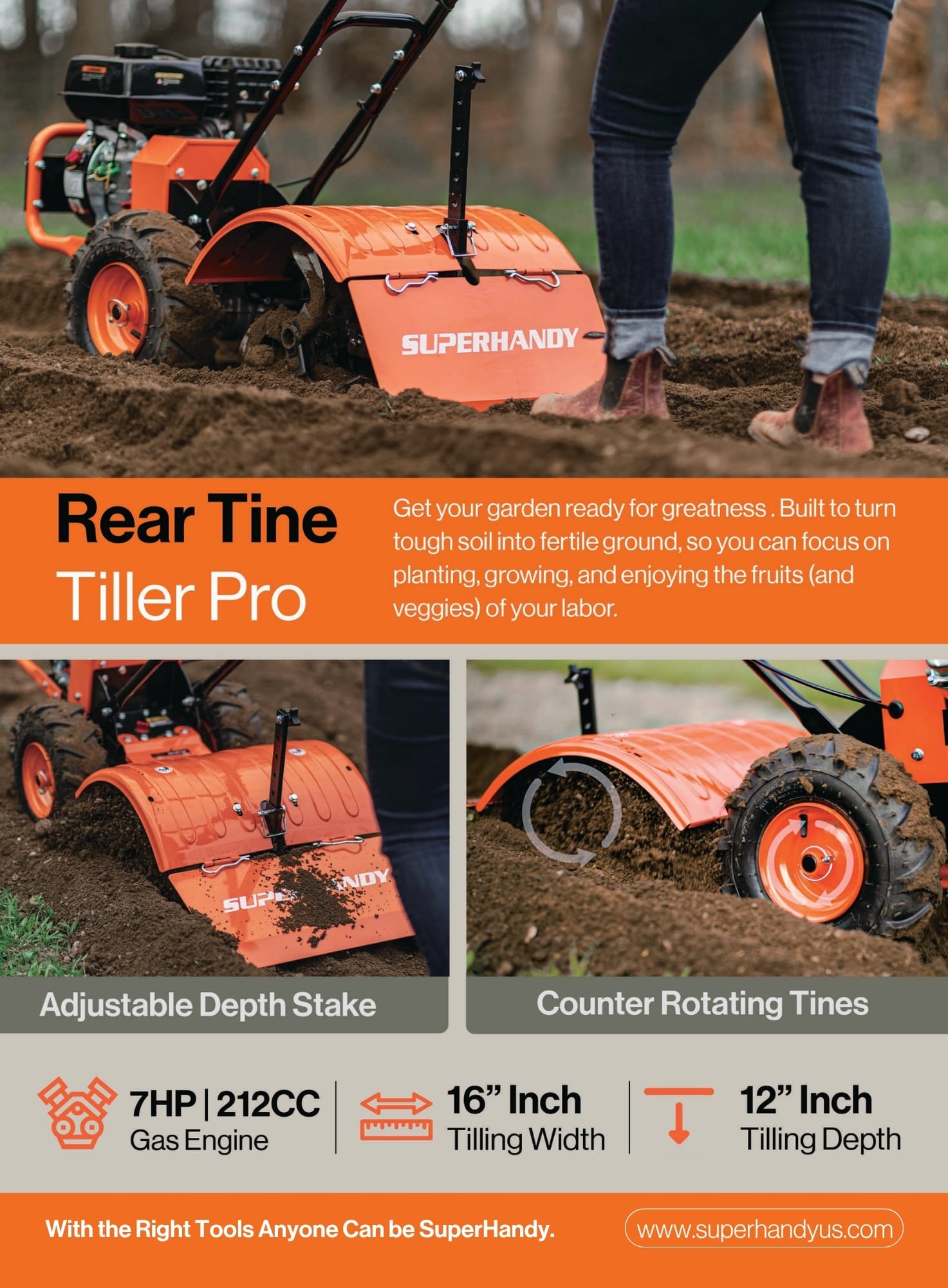 SuperHandy Outdoor Power Equipment Catalog