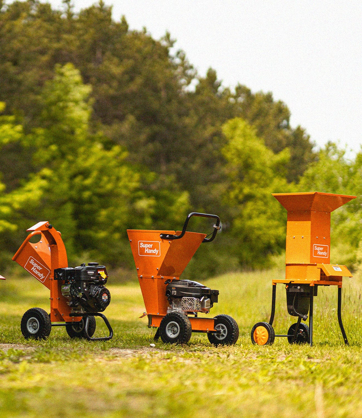 Wood Chippers & Leaf Mulchers, Electric & Gas SuperHandy SuperHandy