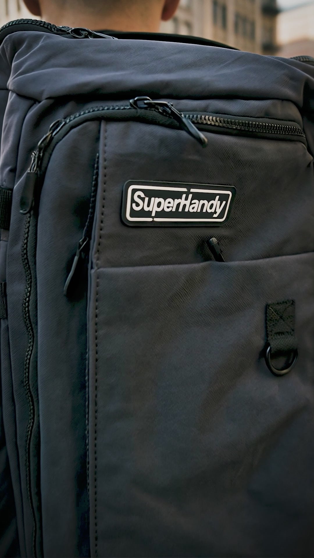 SuperHandy 17 Inch Water-Resistant Tech Backpack – Multiple