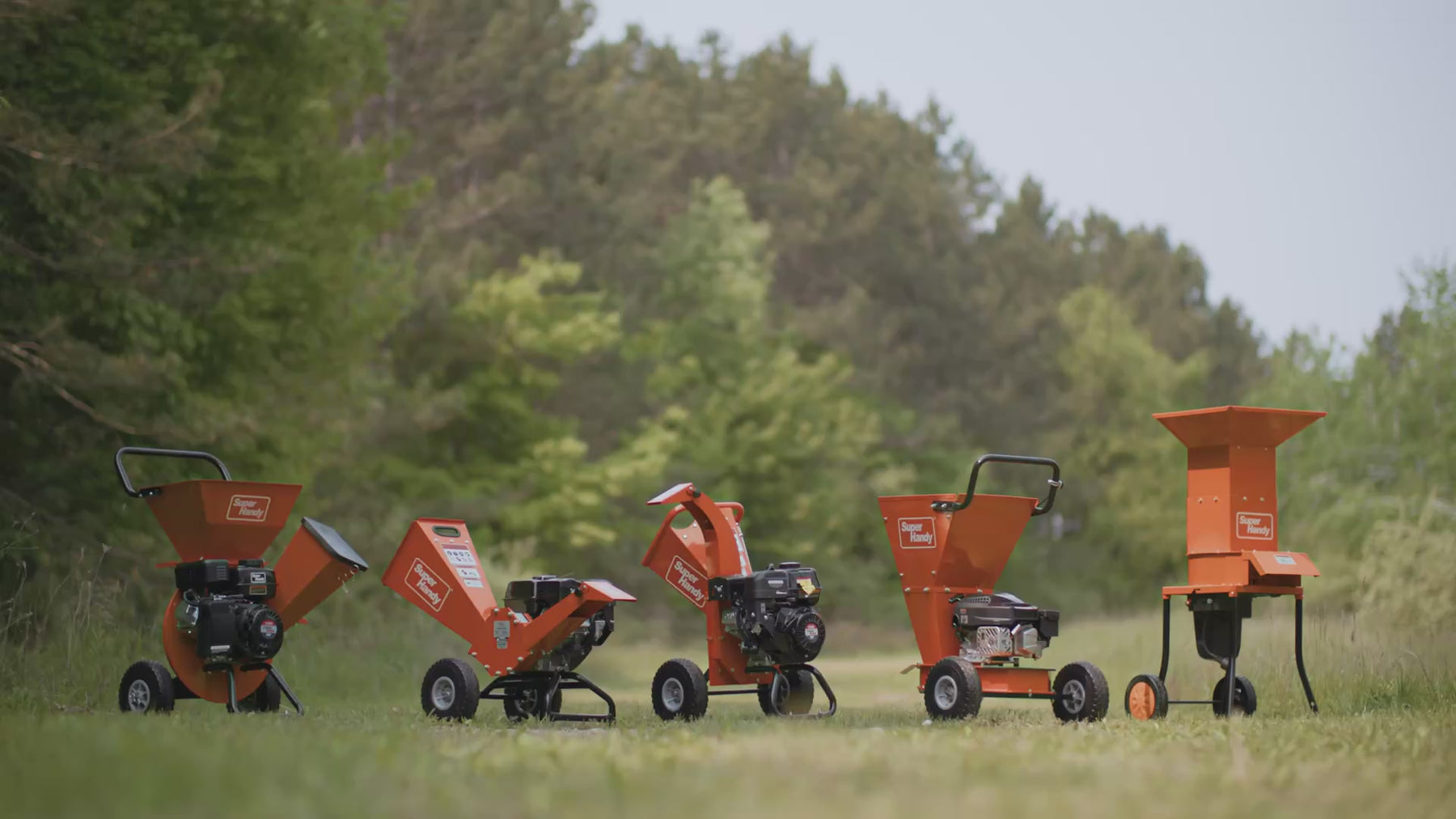 Wood Chipper Mini 7HP 212CC, 3" Max Branch Capacity SuperHandy