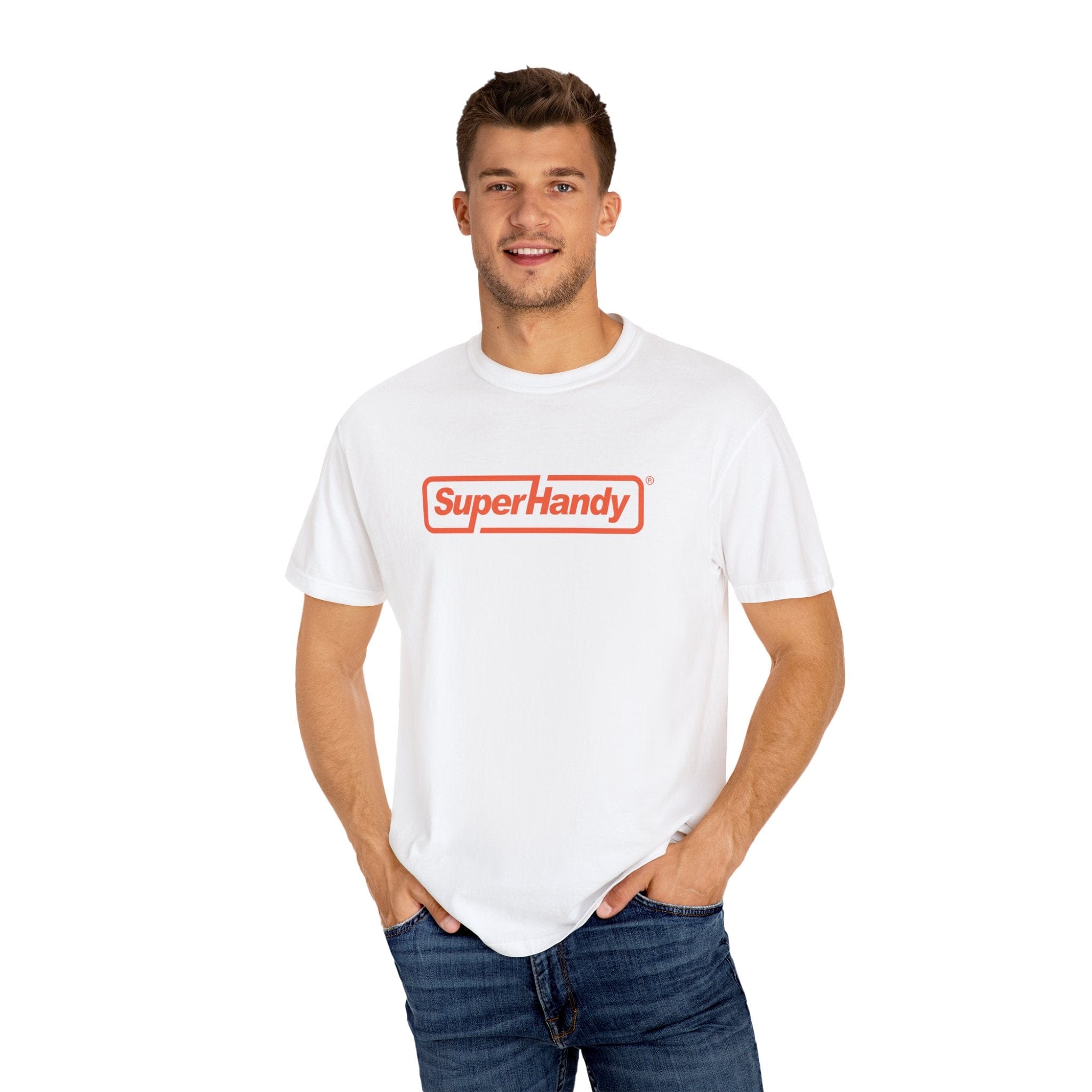 Printify SuperHandy Logo Tee