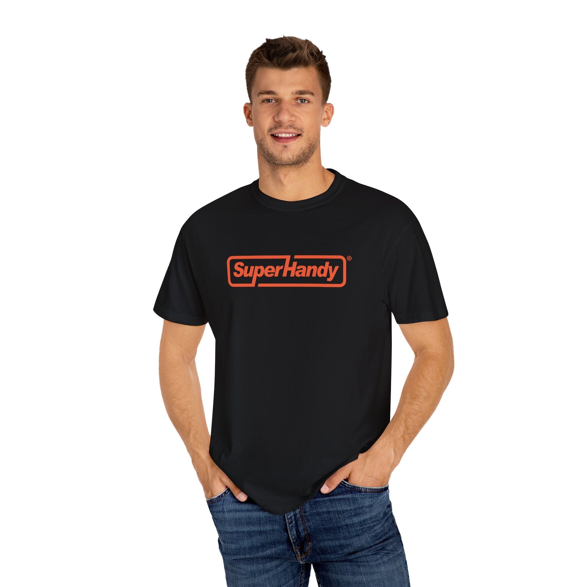 Printify SuperHandy Logo Tee