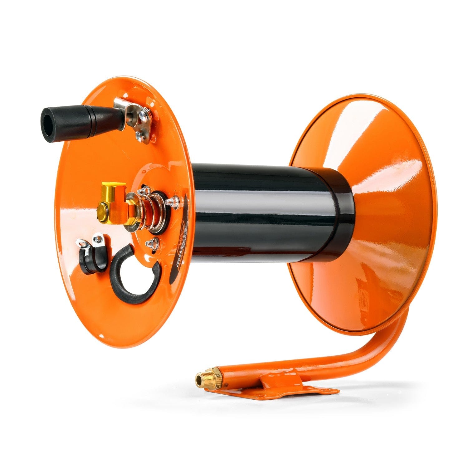 Air Hose Reel - Supports up to 3/8 Inch x 100' Feet Hose (Reel