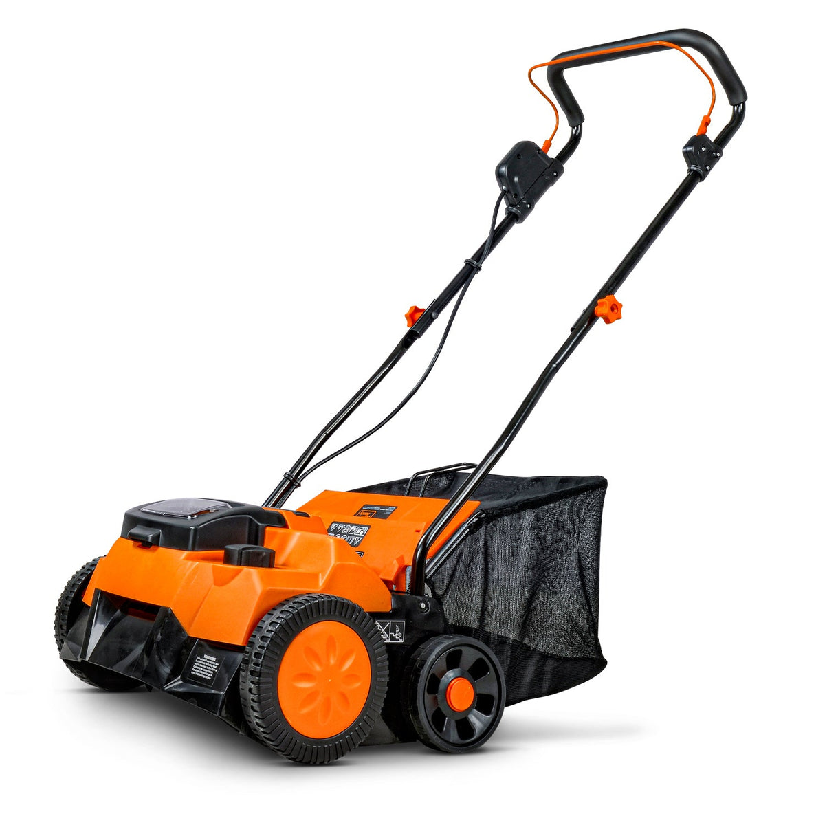Electric Dethatcher & Scarifier 20V 4Ah Battery, 14" Rake