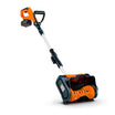 SuperHandy Electric Snow Thrower - 20V 4Ah Battery, 10" Clearing Width (UPGRADED BATTERY)