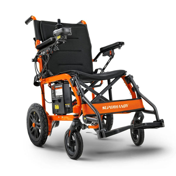 Electric Wheelchair - 24V 6Ah Battery, 220Lbs Max Weight