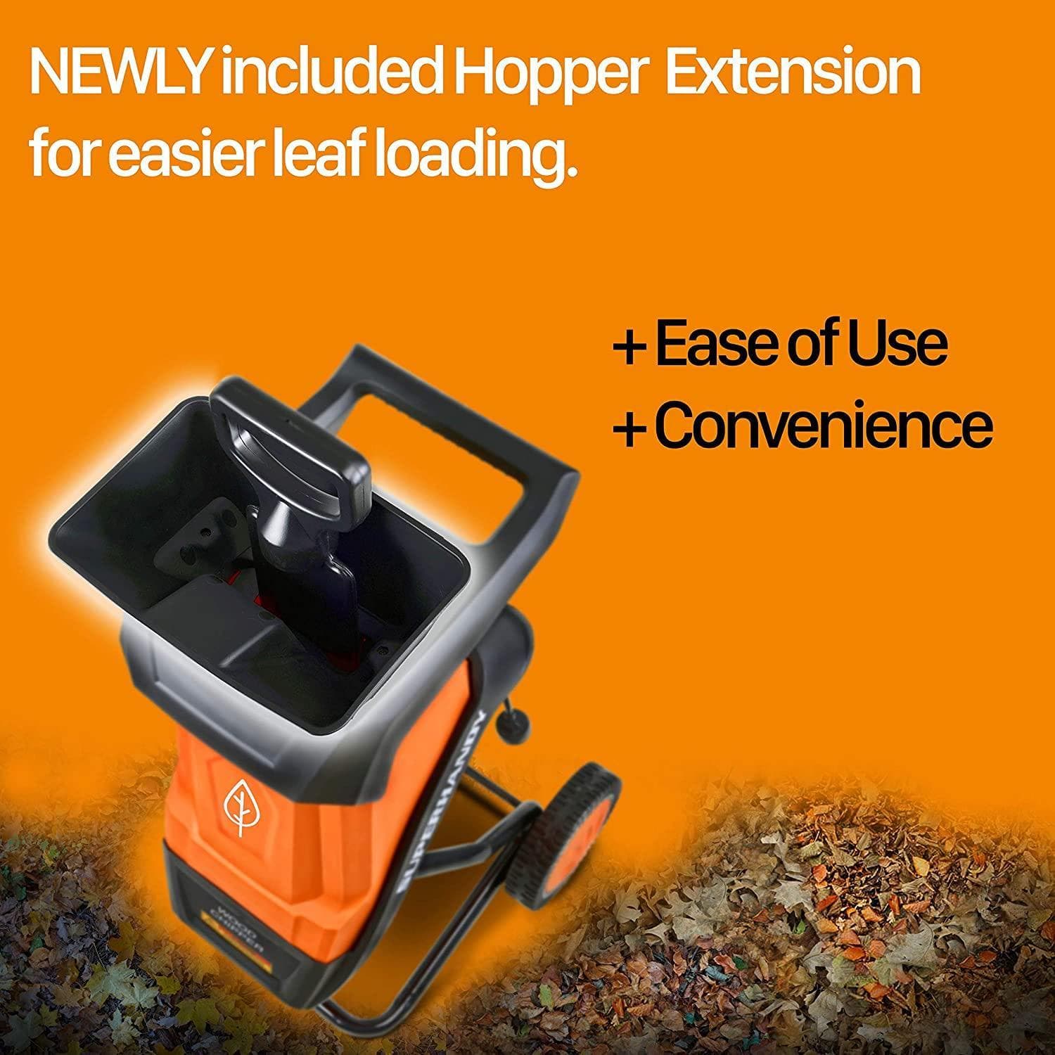 SuperHandy Electric Wood Chipper Lite - 120V Corded