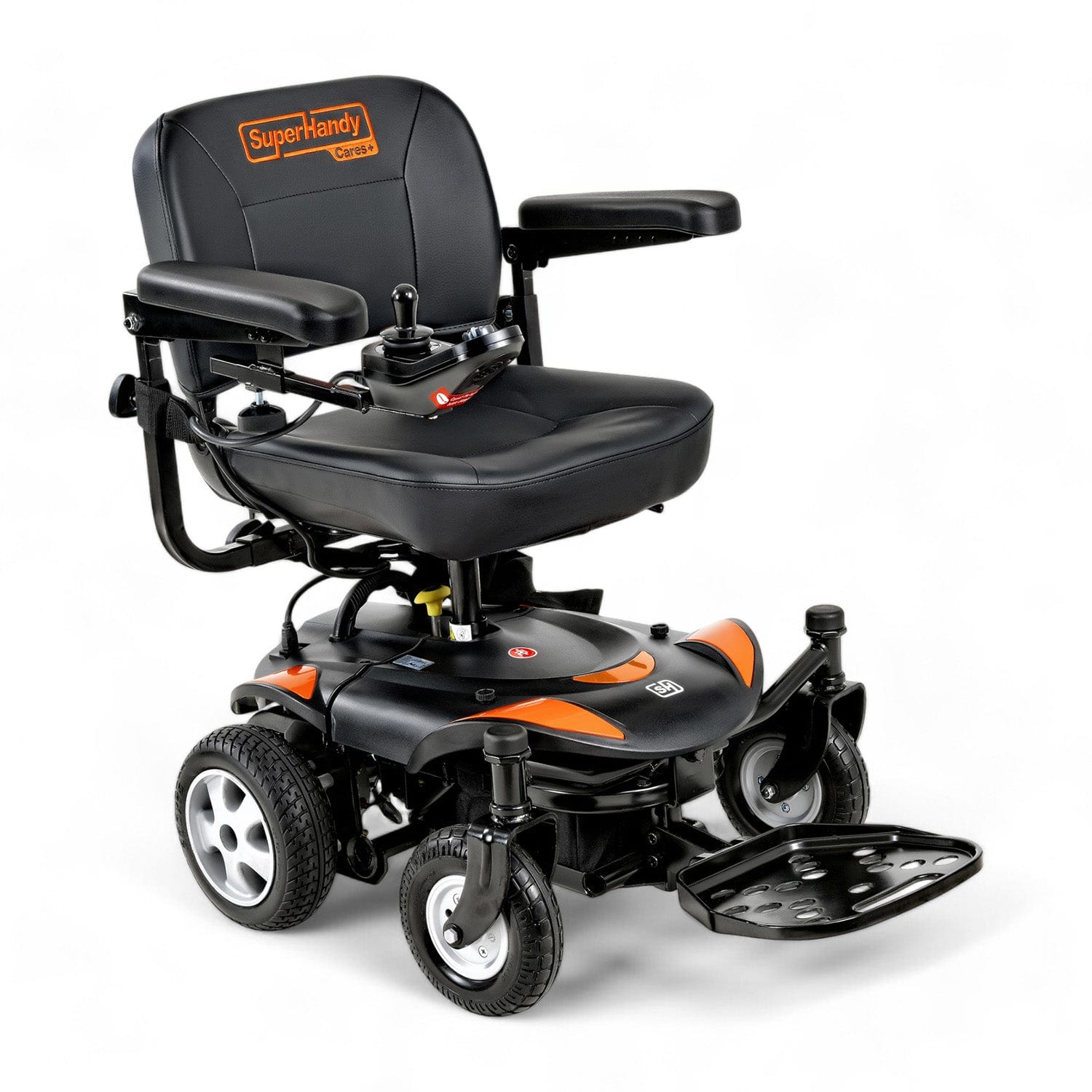 SuperHandy GoRide CRZ Powerchair - 300 lb Capacity, Rear-Wheel Drive, 6.7 Mile Range