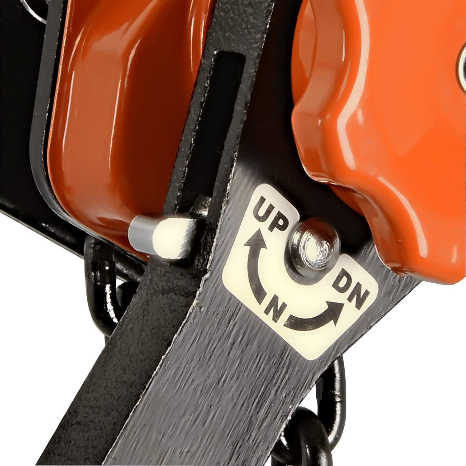 SuperHandy Lever Chain Hoist - 1/2 Ton Capacity