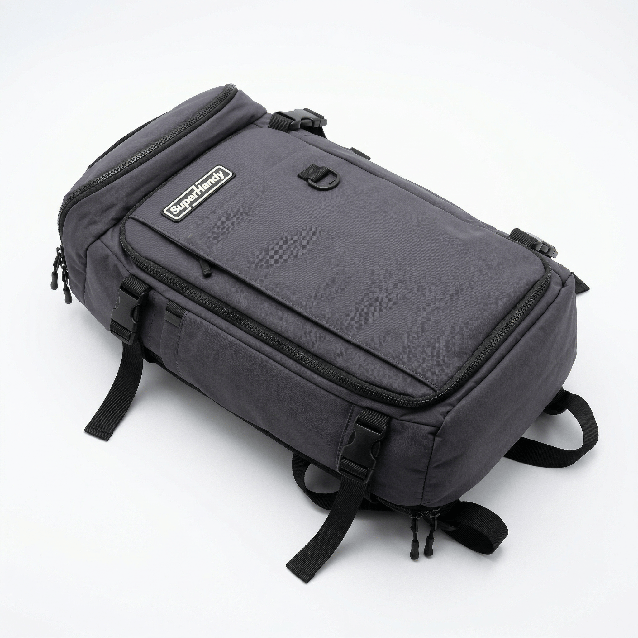 SuperHandy - Outdoor Tools & Mobility SuperHandy 17 Inch Water-Resistant Tech Backpack – Multiple Compartments Laptop Bag for Work, Travel & Commuting