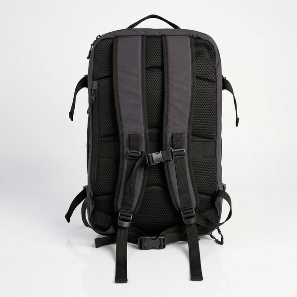 SuperHandy 17 Inch Water-Resistant Tech Backpack – Multiple Compartments Laptop Bag for Work, Travel & Commuting