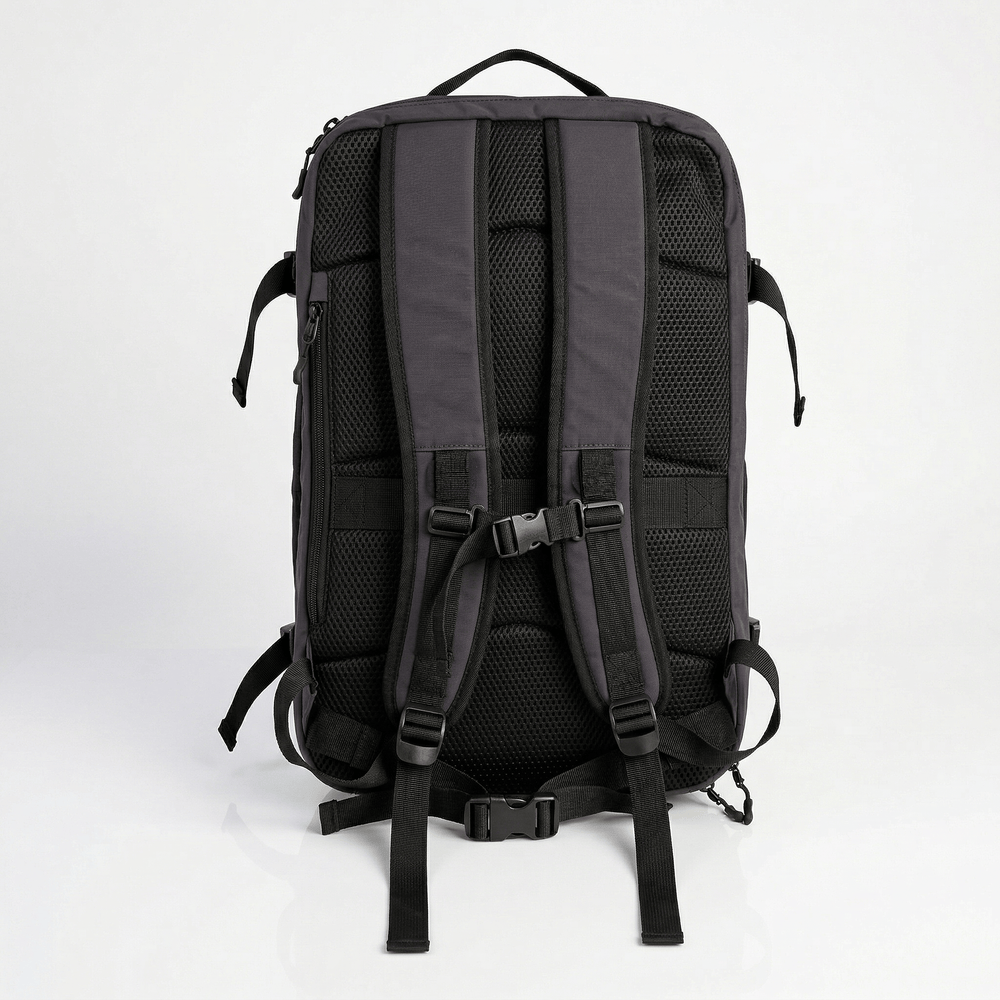 SuperHandy 17 Inch Water-Resistant Tech Backpack – Multiple Compartments Laptop Bag for Work, Travel & Commuting