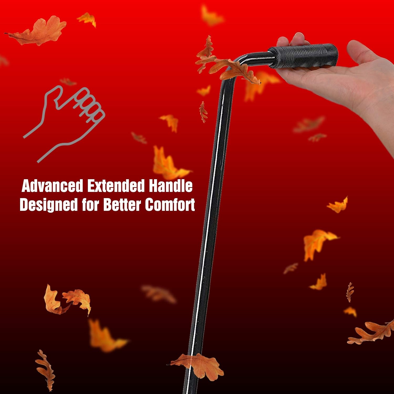 SuperHandy - Outdoor Tools & Mobility Wood Chipper Shredder Mulcher Leaf Vacuum Kit 4 Inch x 10 Foot Heavy Duty Accessory for GUO019 Wood Chipper (Chipper NOT Included)