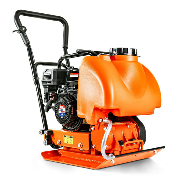 Plate Compactor 7HP 209CC 12 Max Tamper Depth Water Tank SuperHandy SuperHandy