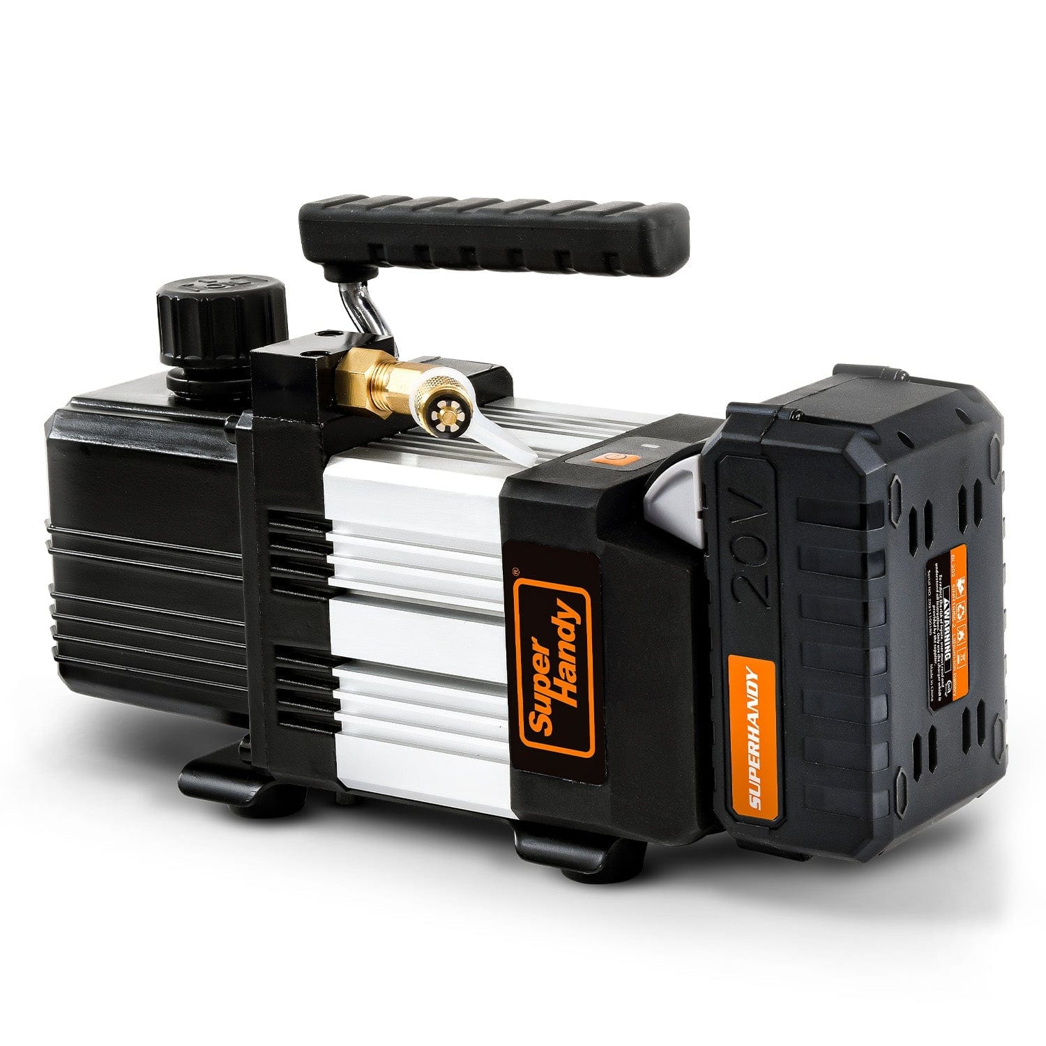 SuperHandy Portable Vacuum Pump - 20V 2Ah Battery, Single Stage 3CFM
