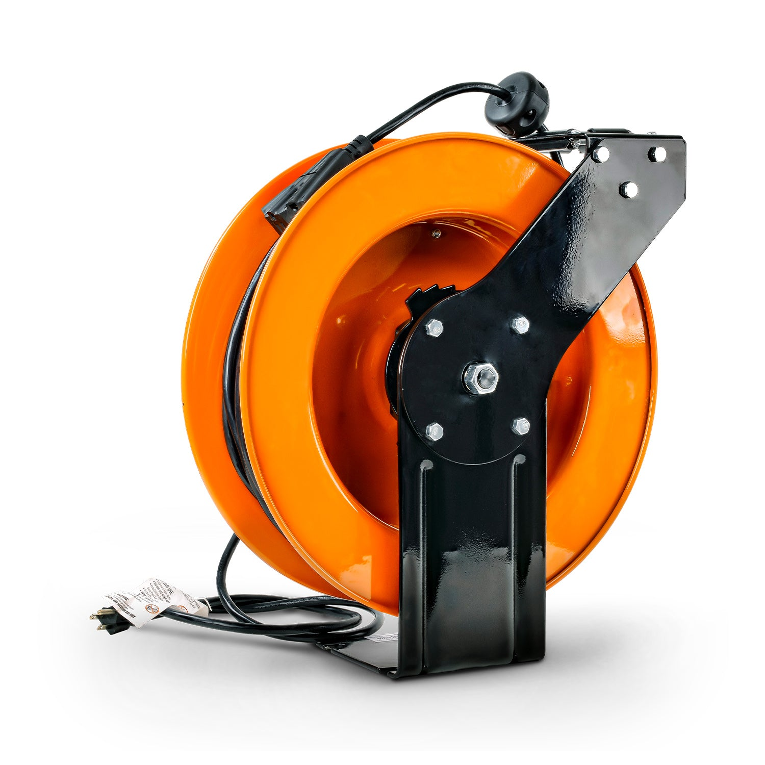 Cable Espiral Acero Funda Naranja. GRD-50405