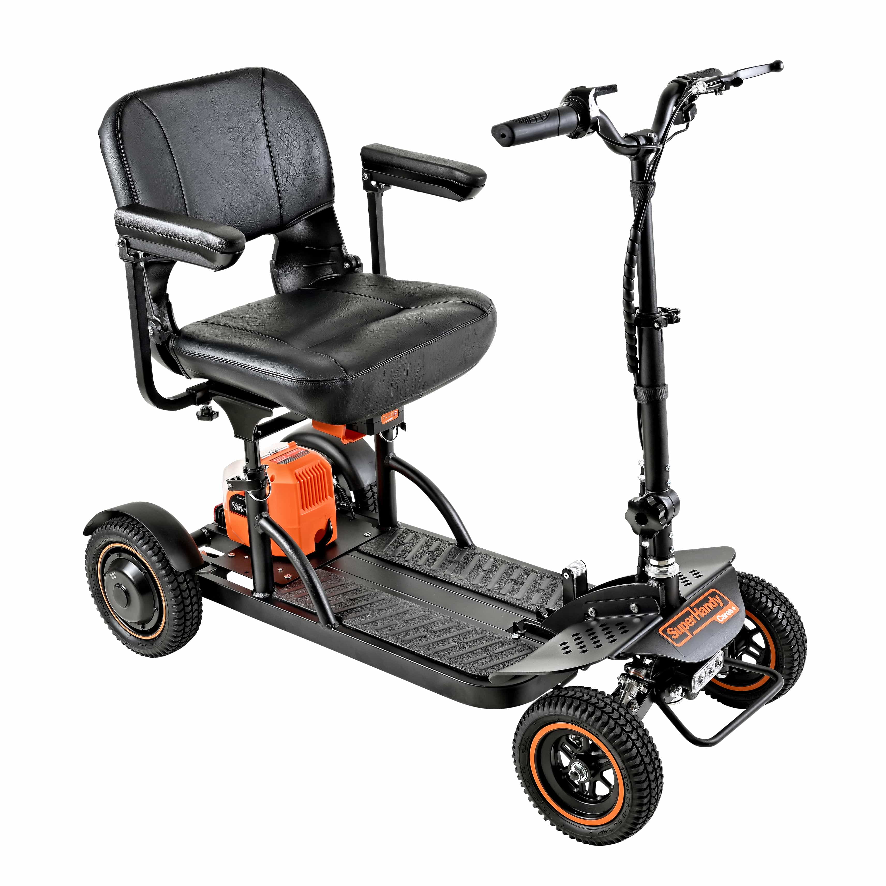 SuperHandy SuperHandy Explorer Prime 4-Wheel Mobility Scooter, Foldable All-Terrain Power Chair with Dual 48V Batteries & Aluminum Frame