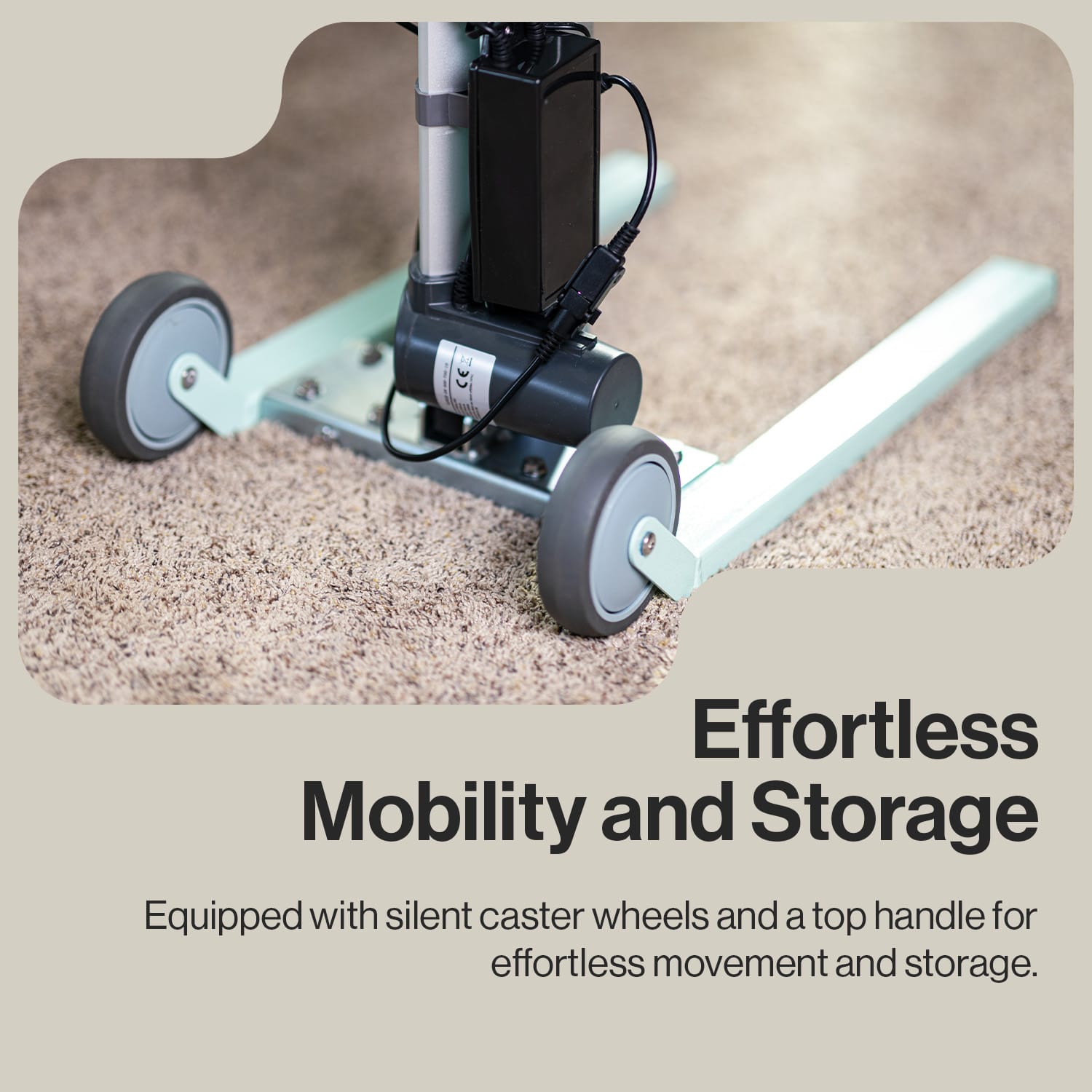 SuperHandy SuperHandy GoRise FC - Electric Floor to Chair Lift Assistance -  Seat Transfer, 400Lbs Weight Limit